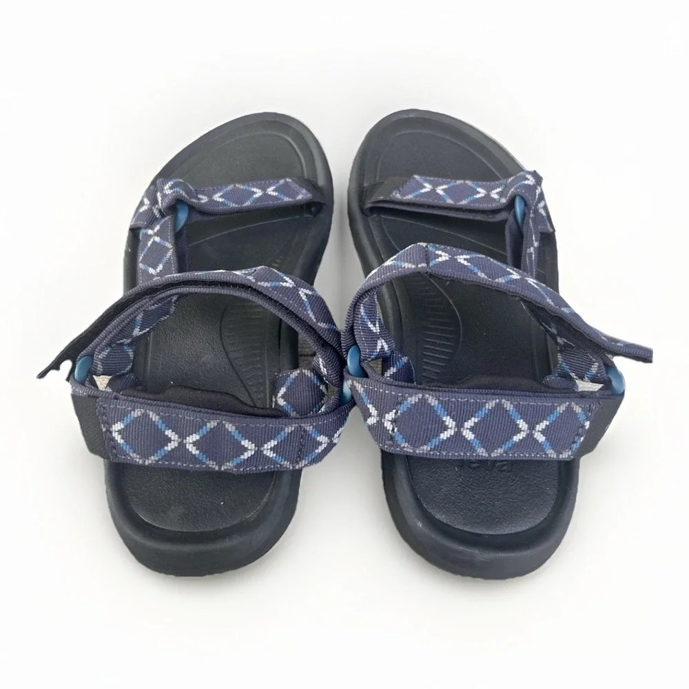 Teva Hurricane XLT2 Mens 9 Navy Blue Diamon Total Eclipse Hiking Sandals 1019234